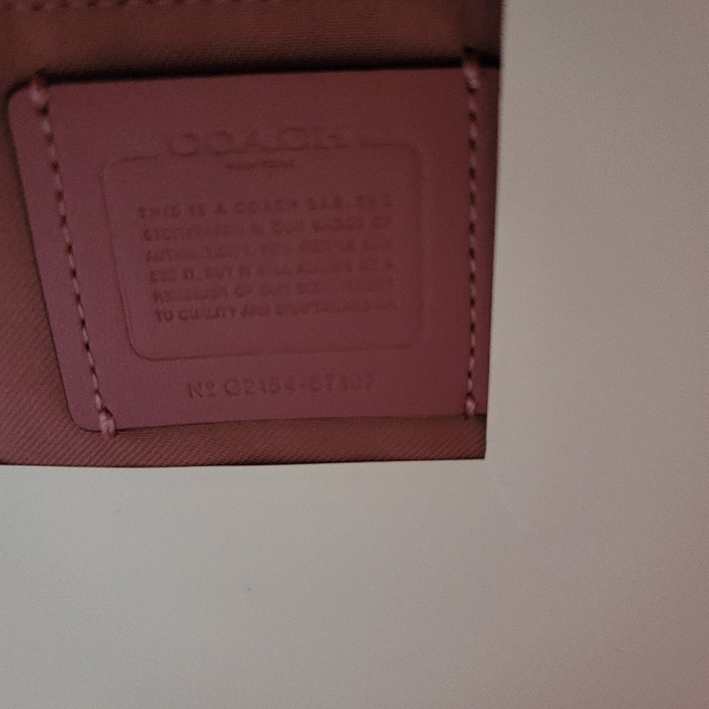 Coach turnlock chain tote - Picture 6 of 9